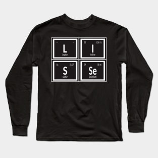 Lisse Periodic Table Long Sleeve T-Shirt
